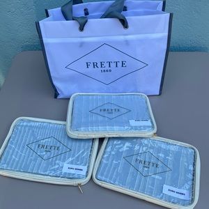 3 Frette euro shams